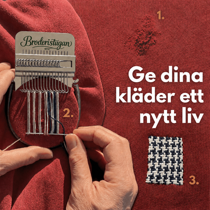 Textillagningskit - Förvandla slitage till design